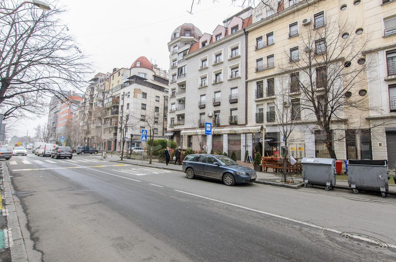 Ms - Downtown With Free Parking Space Lägenhet Belgrad Exteriör bild