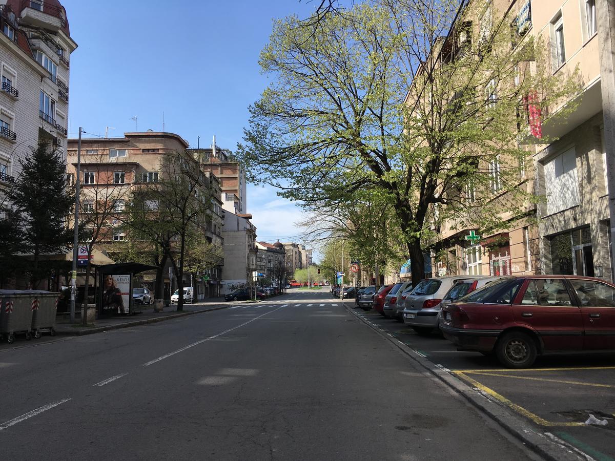 Ms - Downtown With Free Parking Space Lägenhet Belgrad Exteriör bild